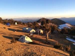 Bumdark Camp Ground in the Morning Sun