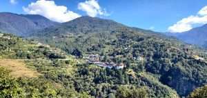 view of trongsa dzong