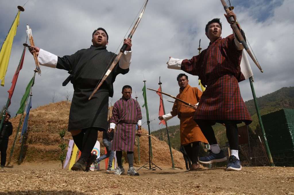 bhutan archery