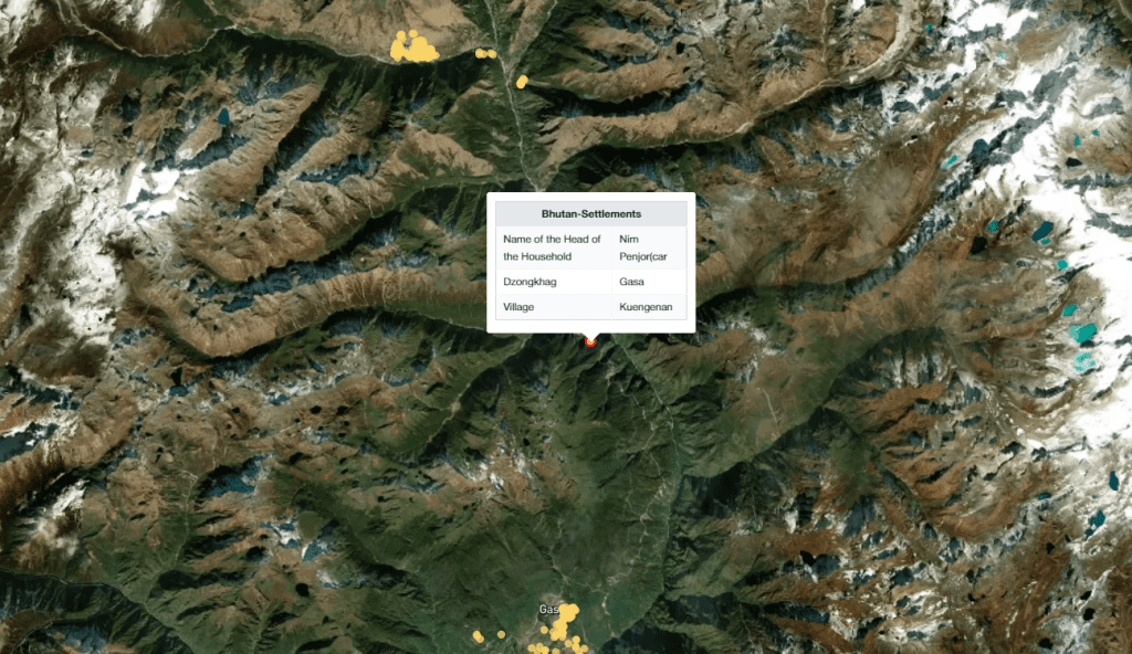 Bhutan's most isolated settlement