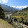 Bhutan picturesque valley