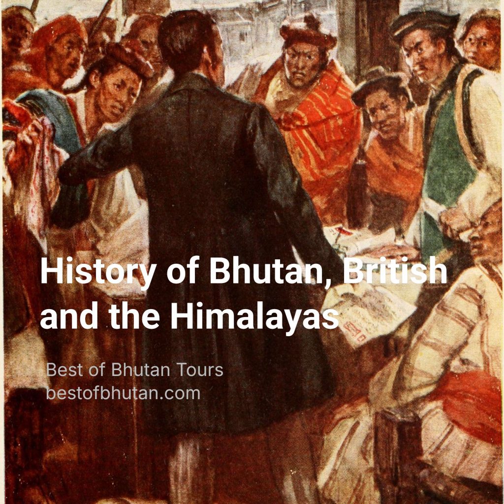 History of Bhutan Britain