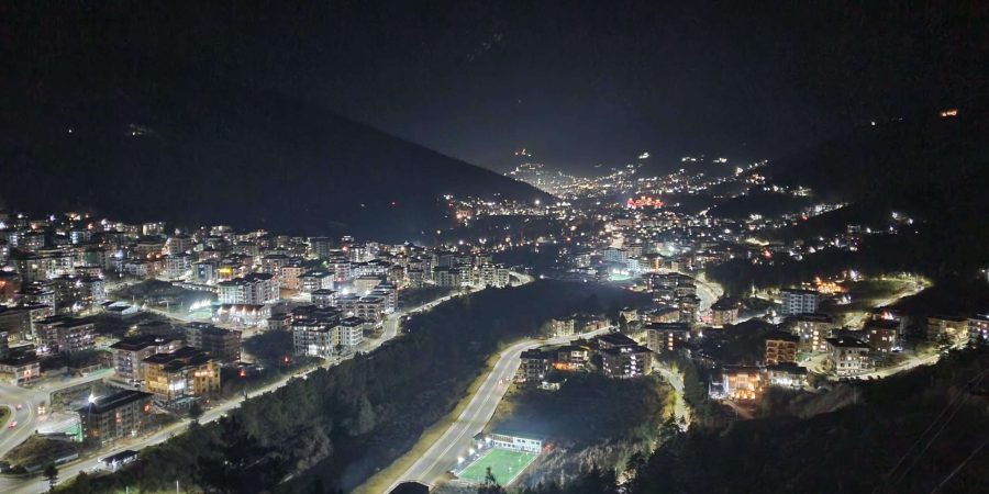 thimphu from pamtsho