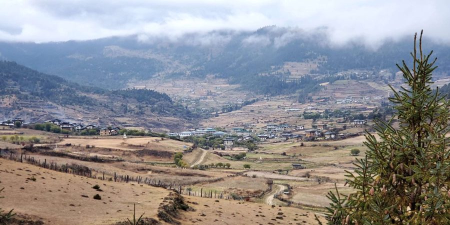 ura valley in Bumthang